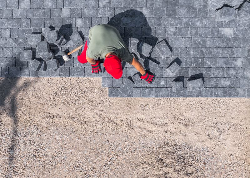 Cobblestone Installation in Ogden, UT